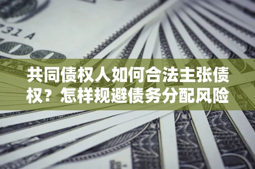 武汉共同债权人如何合法主张债权？怎样规避债务分配风险？