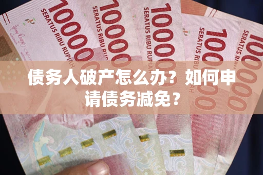 武汉债务人破产怎么办？如何申请债务减免？