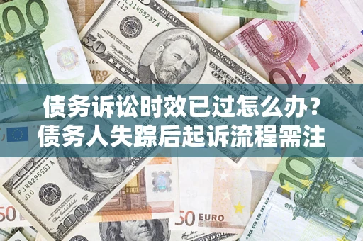 武汉债务诉讼时效已过怎么办？债务人失踪后起诉流程需注意什么？