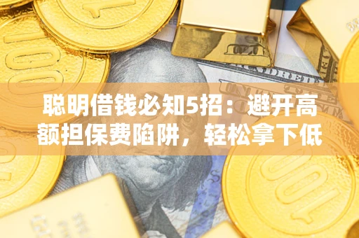 武汉聪明借钱必知5招：避开高额担保费陷阱，轻松拿下低息贷款