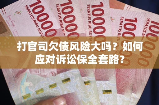 武汉打官司欠债风险大吗？如何应对诉讼保全套路？