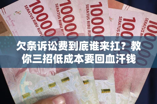 武汉欠条诉讼费到底谁来扛？教你三招低成本要回血汗钱